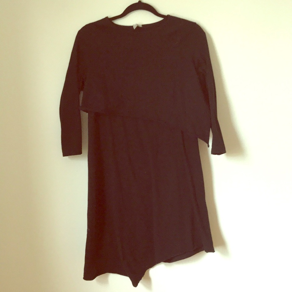 Nursing black dress